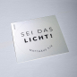 Preview: Reflektor Aufkleber "Sei das Licht"