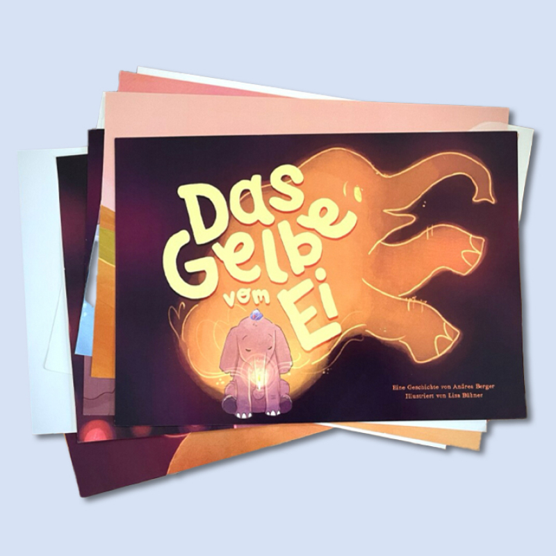 Bildkartenset das Gelbe vom Ei
