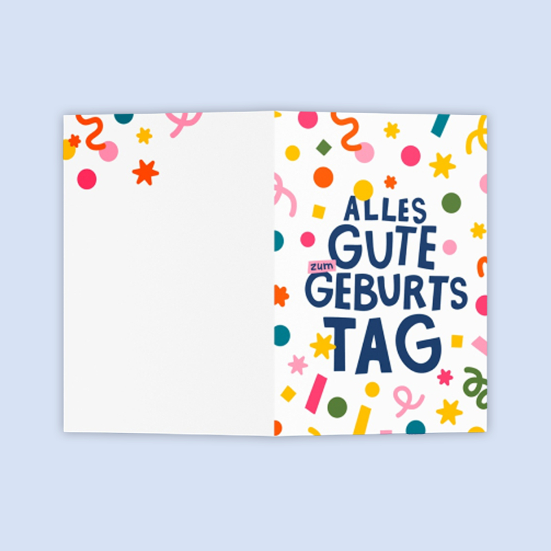 Preview: Klappkartenset "Geburtstag"