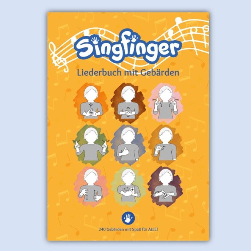 Singfinger. Liederbuch mit Gebärden