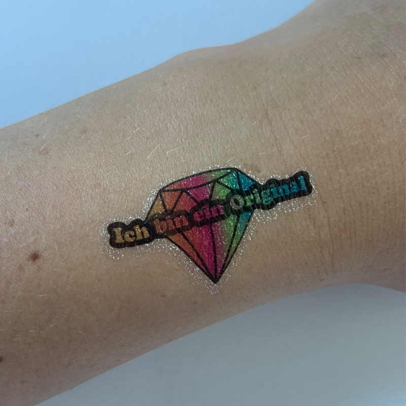 Glitzertattoo
