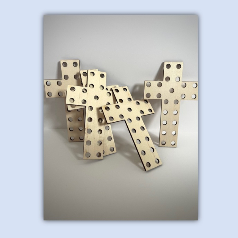 Fädelkreuz - Mit Farben durch die Kar- und Ostergeschichte